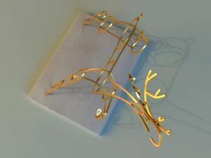 statue of deer 3D Model