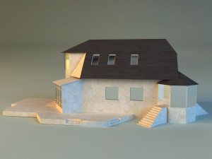 house lowpoly 3D Model