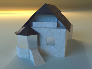 house lowpoly 3D Model