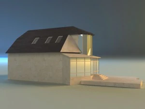 house lowpoly 3D Model