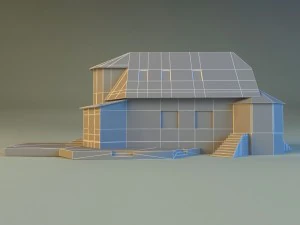 house lowpoly 3D Model