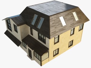house lowpoly 2 Modelo 3D