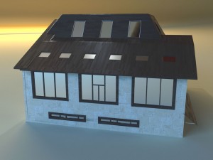 house lowpoly 2 3D Model