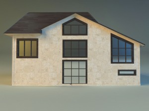house lowpoly 2 3D Model