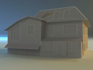 house lowpoly 2 3D Model