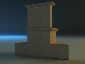 fireplace 1 3D-Modell