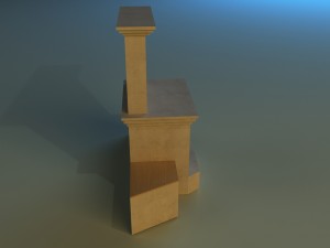 fireplace 1 3D-Modell