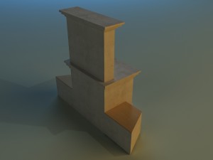 fireplace 1 3D-Modell