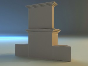 fireplace 1 3D-Modell