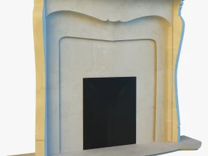 cheminée 2 Modèle 3D