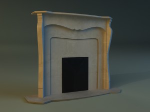 fireplace 2 3D Model