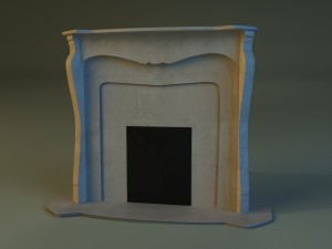 fireplace 2 3D Model