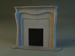 fireplace 2 3D Model