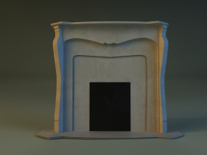 fireplace 2 3D Model