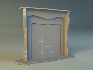 fireplace 2 3D Model
