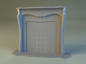 fireplace 2 3D Model