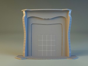 fireplace 2 3D Model