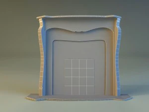 fireplace 2 3D Model