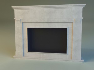 fireplace 3 3D-Modell