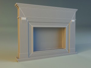 fireplace 3 3D-Modell