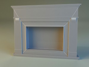 fireplace 3 3D-Modell