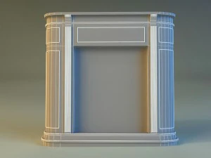 fireplace 4 3D Model