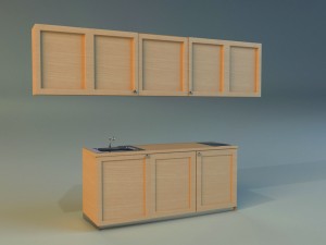 kitchen 1 Model 3D
