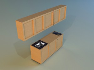 kitchen 1 Model 3D