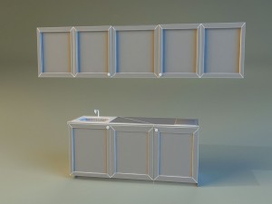 kitchen 1 Model 3D