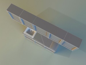 kitchen 1 Model 3D