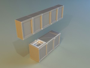 kitchen 1 Model 3D