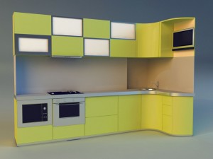 kitchen 4 Model 3D