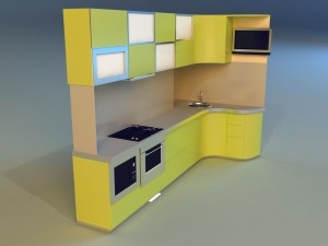 kitchen 4 Model 3D