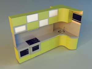 kitchen 4 Model 3D