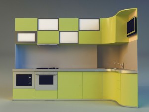 kitchen 4 Model 3D
