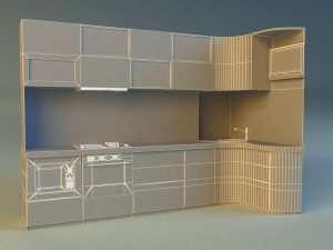 kitchen 4 Model 3D