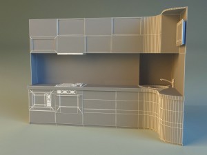 kitchen 4 Model 3D