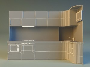 kitchen 4 Model 3D