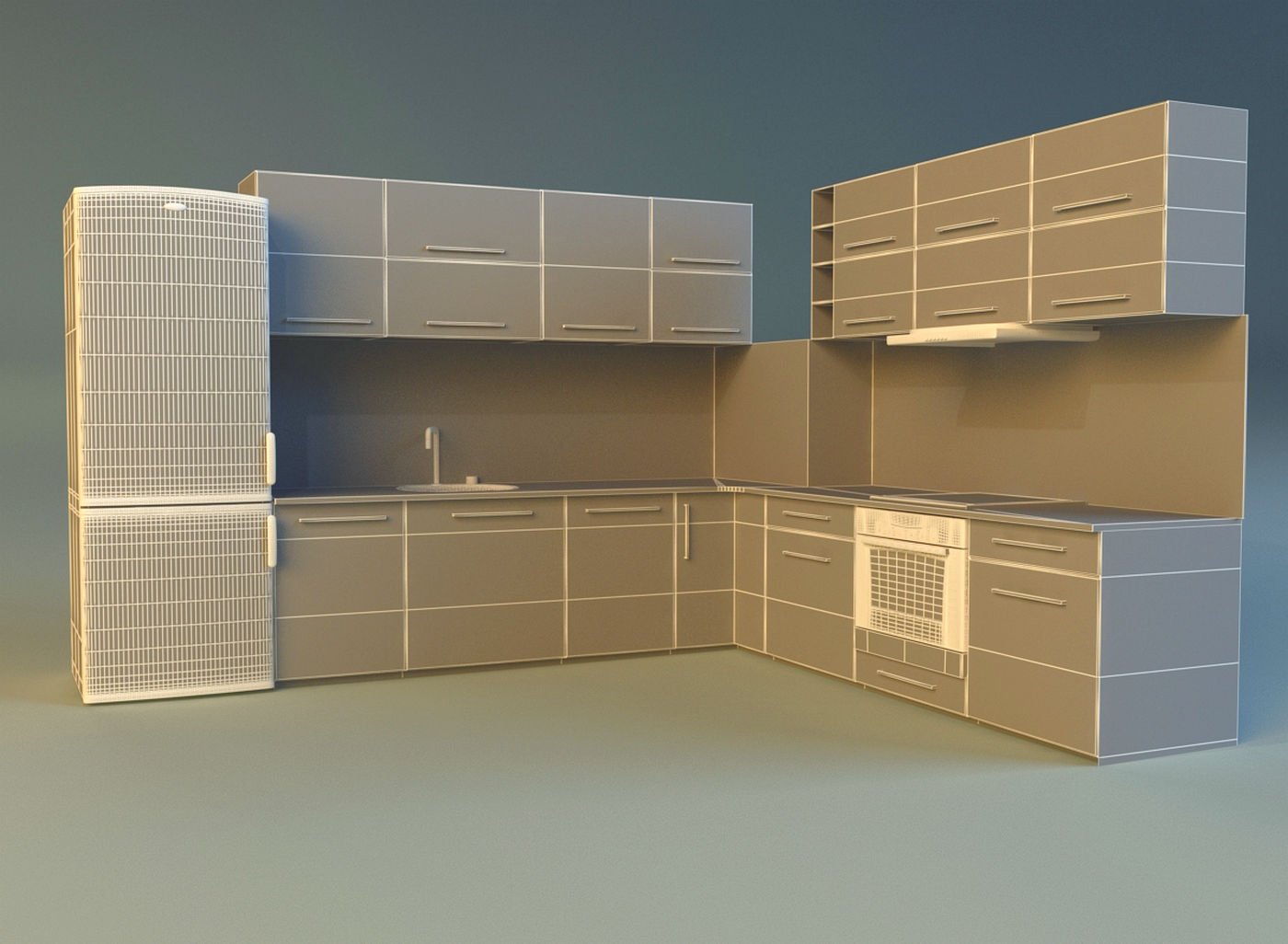 3d models kitchen