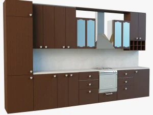 кухня 7 3D Модель