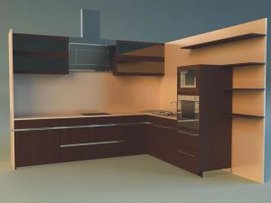 cozinha 8 Modelo 3D