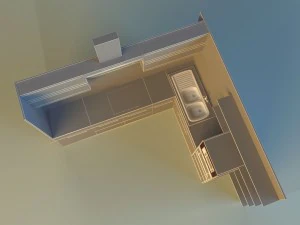 cozinha 8 Modelo 3D