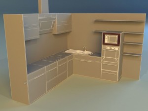 kitchen 8 3D-Modell