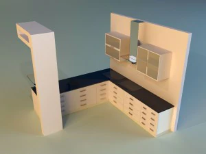 kitchen 9 3D Model