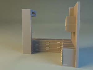 kitchen 9 3D Model