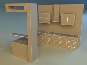 kitchen 9 3D Model