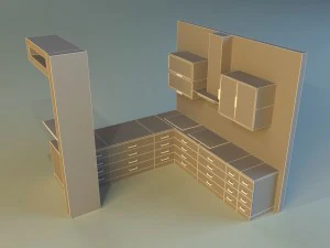 kitchen 9 3D Model