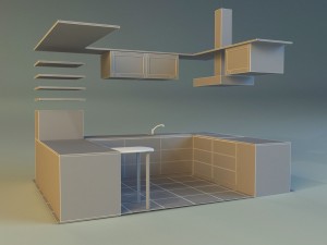kitchen 10 3Dモデル
