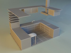 kitchen 10 3Dモデル