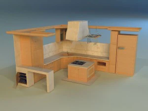 kitchen 14 3D Model